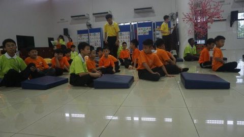 第十届青少年佛学生活营《丢丢的脚印》 照片 69