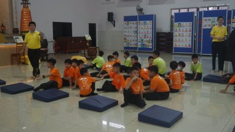 第十届青少年佛学生活营《丢丢的脚印》 照片 73