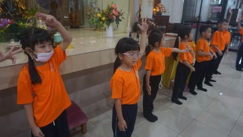 第十届青少年佛学生活营《丢丢的脚印》 照片 79