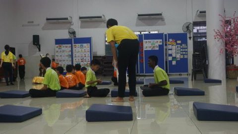 第十届青少年佛学生活营《丢丢的脚印》 照片 82