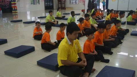 第十届青少年佛学生活营《丢丢的脚印》 照片 87