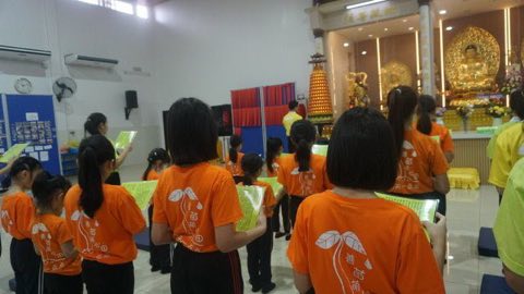 第十届青少年佛学生活营《丢丢的脚印》 照片 99
