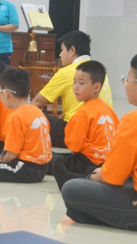 第十届青少年佛学生活营《丢丢的脚印》 照片 109