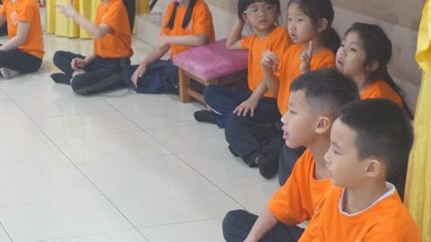 第十届青少年佛学生活营《丢丢的脚印》 照片 119