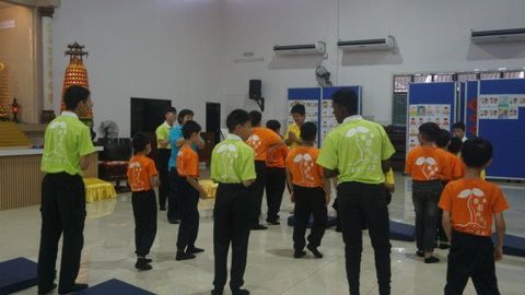 第十届青少年佛学生活营《丢丢的脚印》 照片 133