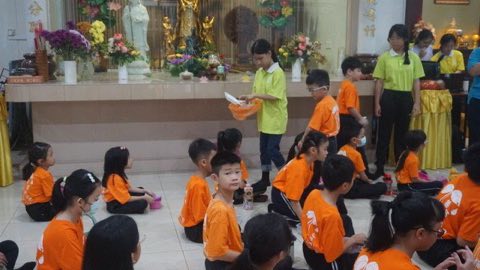 第十届青少年佛学生活营《丢丢的脚印》 照片 151