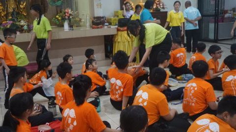 第十届青少年佛学生活营《丢丢的脚印》 照片 153