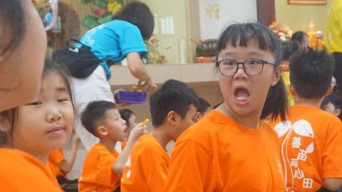 第十届青少年佛学生活营《丢丢的脚印》 照片 161