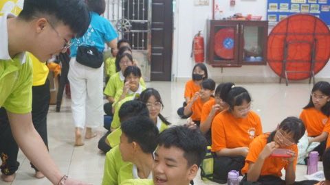 第十届青少年佛学生活营《丢丢的脚印》 照片 162