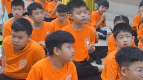 第十届青少年佛学生活营《丢丢的脚印》 照片 163