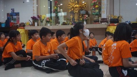 第十届青少年佛学生活营《丢丢的脚印》 照片 209