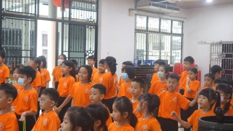 第十届青少年佛学生活营《丢丢的脚印》 照片 224