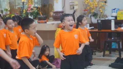 第十届青少年佛学生活营《丢丢的脚印》 照片 256