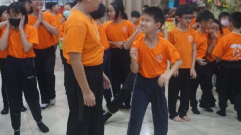 第十届青少年佛学生活营《丢丢的脚印》 照片 257