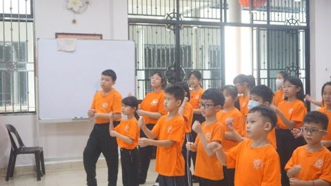 第十届青少年佛学生活营《丢丢的脚印》 照片 282