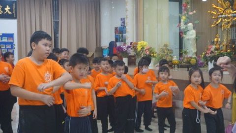 第十届青少年佛学生活营《丢丢的脚印》 照片 304