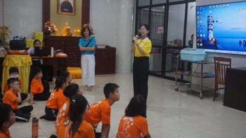 第十届青少年佛学生活营《丢丢的脚印》 照片 333