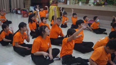 第十届青少年佛学生活营《丢丢的脚印》 照片 336