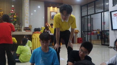 第十届青少年佛学生活营《丢丢的脚印》 照片 416