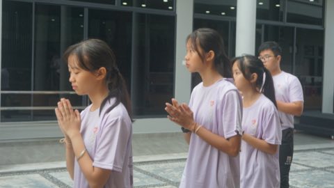 第十届青少年佛学生活营《丢丢的脚印》 照片 548