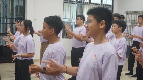 第十届青少年佛学生活营《丢丢的脚印》 照片 581