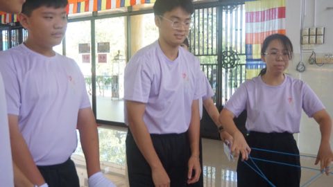 第十届青少年佛学生活营《丢丢的脚印》 照片 633