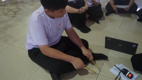 第十届青少年佛学生活营《丢丢的脚印》 照片 712
