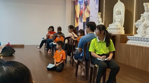 第十届青少年佛学生活营《丢丢的脚印》 照片 1015