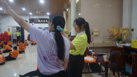 第十届青少年佛学生活营《丢丢的脚印》 照片 1137