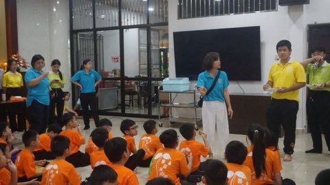 第十届青少年佛学生活营《丢丢的脚印》 照片 1236
