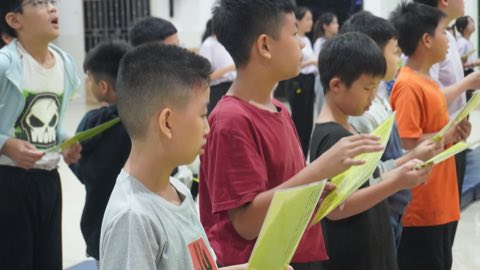 第十届青少年佛学生活营《丢丢的脚印》 照片 1915