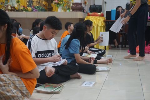 小学佛学营 照片 532