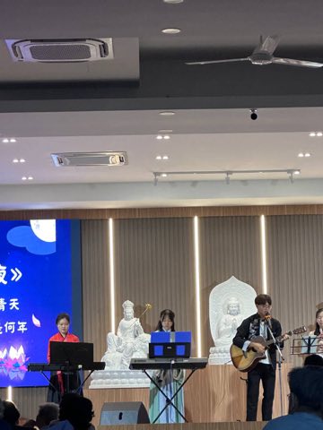 青少年佛学班中秋呈献晚会 照片 120