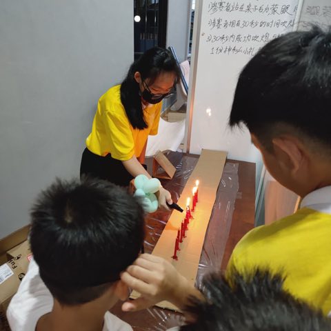 青少年佛学班中秋呈献晚会 照片 148