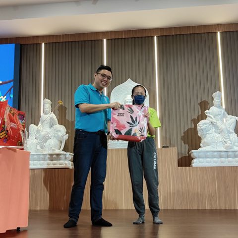 青少年佛学班中秋呈献晚会 照片 163
