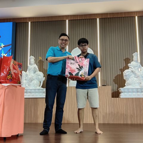 青少年佛学班中秋呈献晚会 照片 164