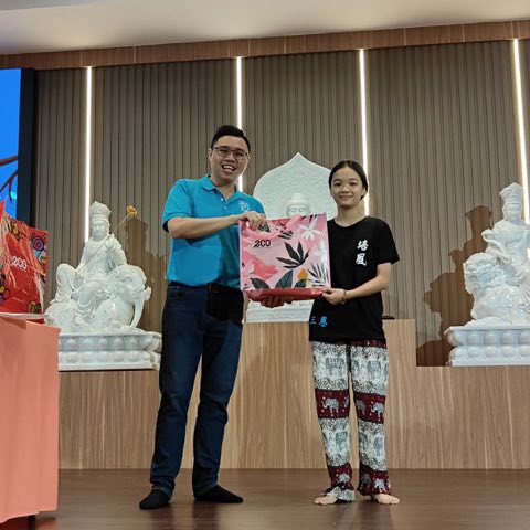青少年佛学班中秋呈献晚会 照片 168